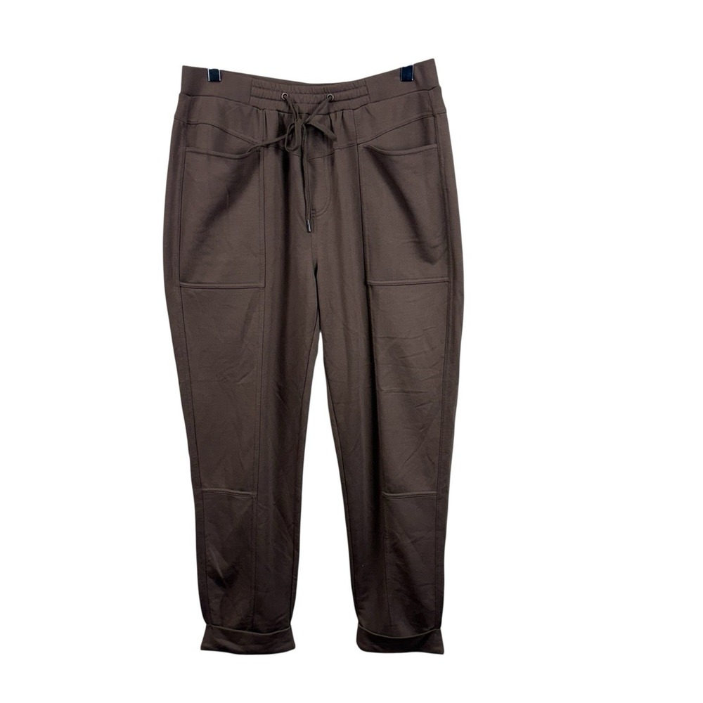 GOOD HART PANTS, BROWN, SOFT COMFY, POCKETS, SZ‎ S SMALL